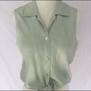 Tommy Bahama 100% silk top shirt